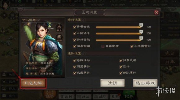 三国志战略版礼包码在哪里输入