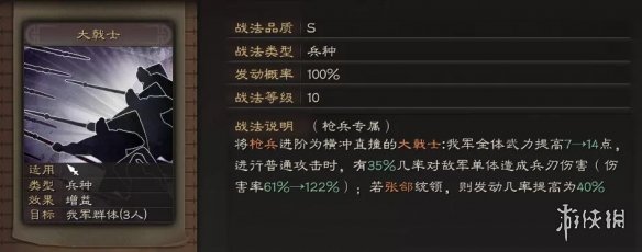 三国志战略版大戟士阵容搭配