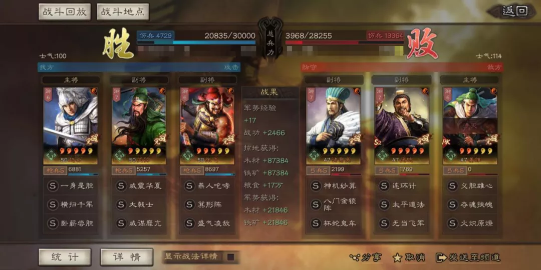 三国志战略版五虎枪最强阵容