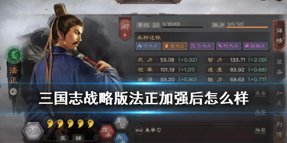三国志战略版法正加强后怎么样（三国志战略版法正有培养价值吗?）