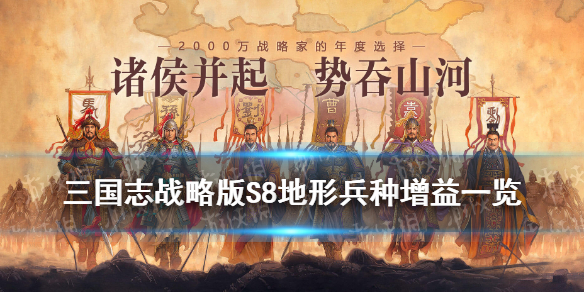 三国志战略版S8地形有什么用 三国志战略版s8地图变化