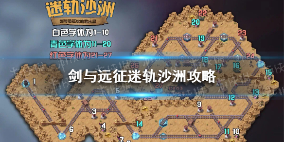 剑与远征迷轨沙洲怎么过 剑与远征迷宫路线