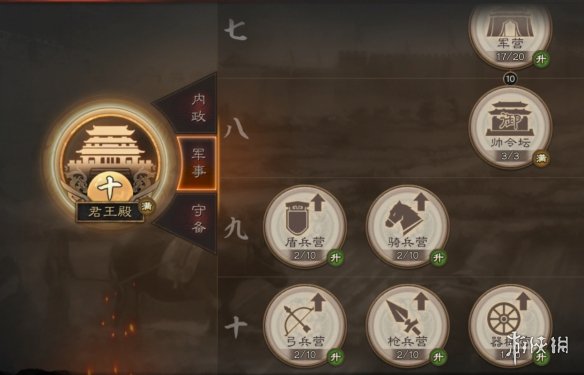 三国志战略版建筑系统介绍