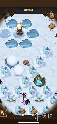 剑与远征雪踪迷径怎么过