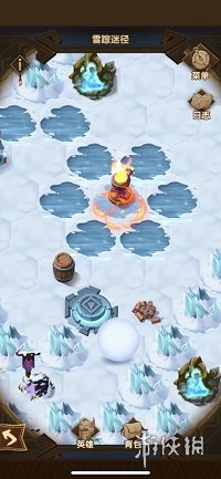 剑与远征雪踪迷径怎么过