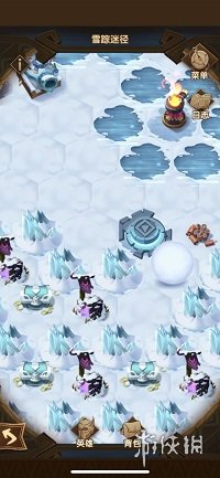 剑与远征雪踪迷径怎么过