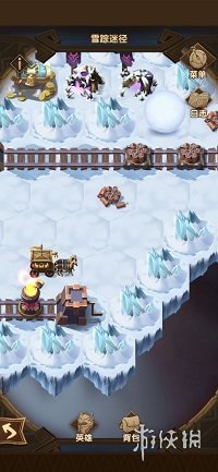 剑与远征雪踪迷径怎么过