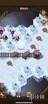 剑与远征雪踪迷径怎么过