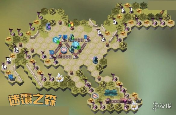 剑与远征迷霭之森怎么过