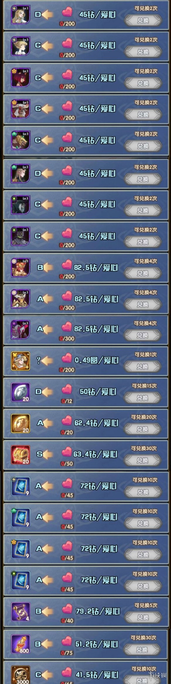 剑与远征夏日活动换什么