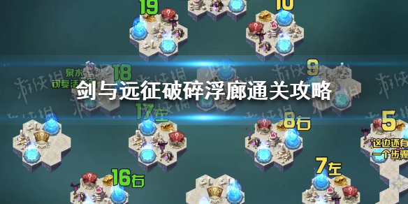 剑与远征破碎浮廊怎么通关（剑与远征破碎之墟攻略路线）