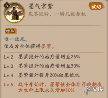 阴阳师SP花鸟卷技能