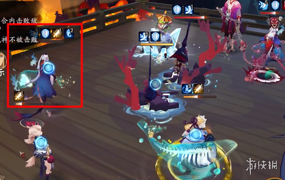 阴阳师残局得胜最终战第三关