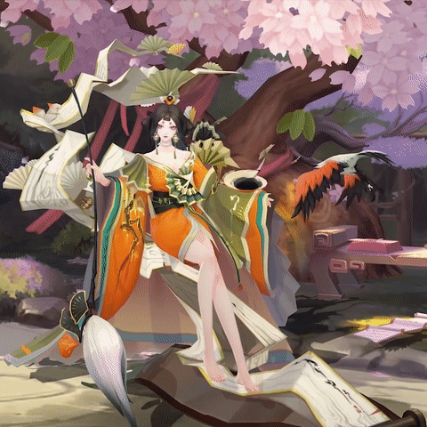 阴阳师12月花合战皮肤