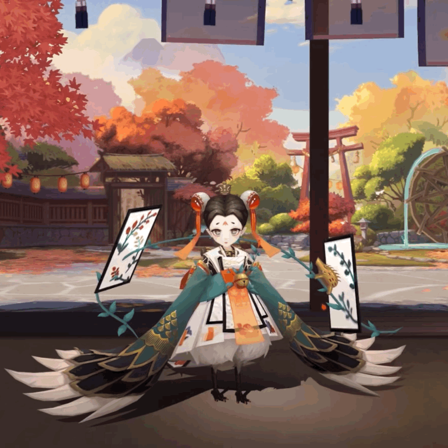 阴阳师童女皮肤荻间童羽