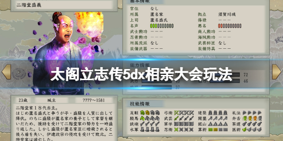太阁立志传V（太阁立志传v dx剧情）