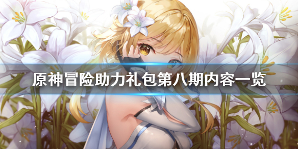 原神冒险助力礼包第八期有什么（原神冒险助力礼包第八期有什么奖励）