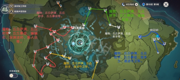 原神蒙德锄大地路线分享 原神蒙德怎么刷怪