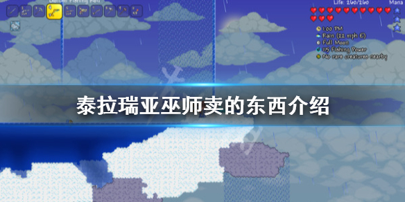 泰拉瑞亚巫师卖什么（泰拉瑞亚巫师卖什么晶塔）