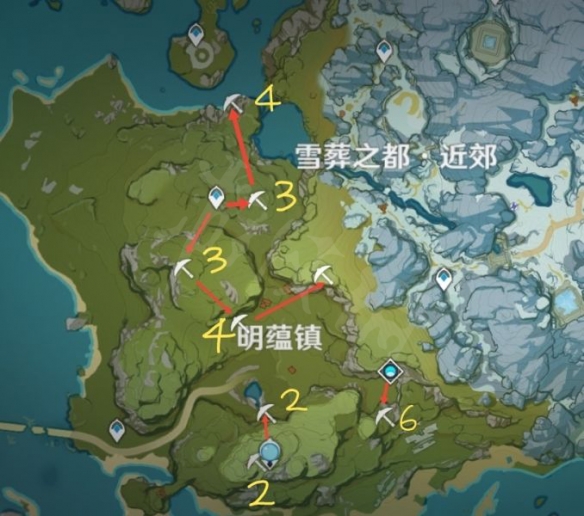 原神夜泊石怎么采集 原神夜泊石采集路线分享