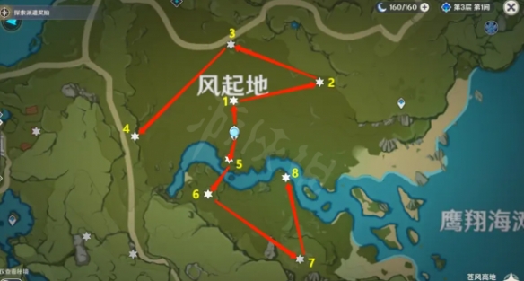 原神风神瞳详细位置在哪 原神风神瞳详细位置一览