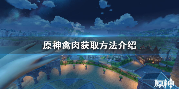 原神禽肉哪里搞（原神禽肉获得方法）