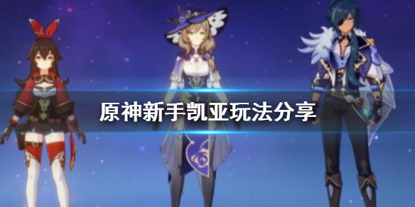 原神新手凯亚怎么玩（原神凯亚怎么培养）