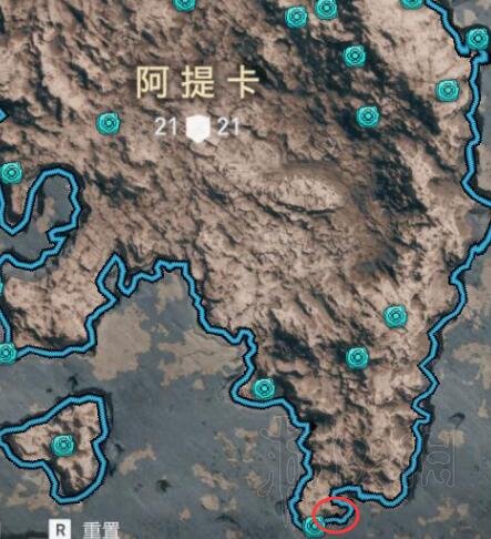 刺客信条奥德赛齐泥亚藏宝图标注图文详解 齐泥亚宝藏有哪些 阿贾克斯的金色羽毛