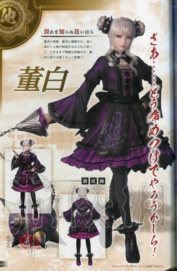 真三国无双8全角色原画图鉴一览 真三国无双8角色原画怎么样 晋国-邓艾