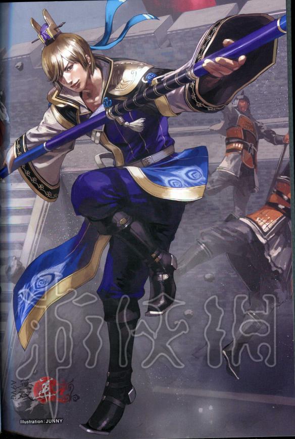 真三国无双8全角色原画图鉴一览 真三国无双8角色原画怎么样 晋国-邓艾