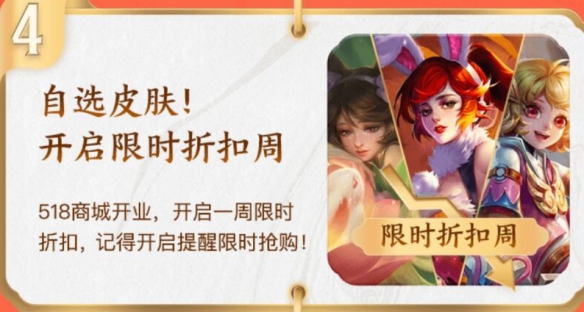 王者荣耀5.18王者购物节活动