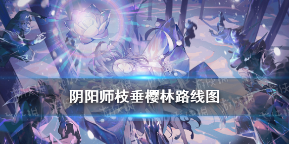 阴阳师枝垂樱林路线图（阴阳师枝垂樱林通关路线）